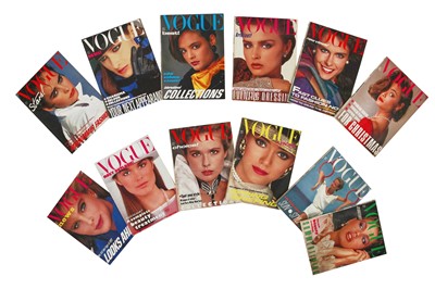 Lot 111 - British Vogue, 1983, complete run