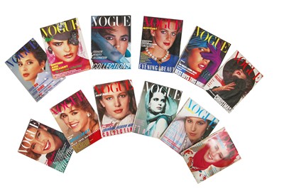 Lot 110 - British Vogue, 1984, complete run