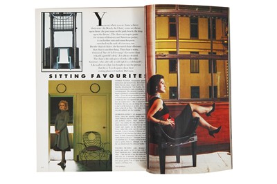 Lot 108 - British Vogue, 1986, complete run