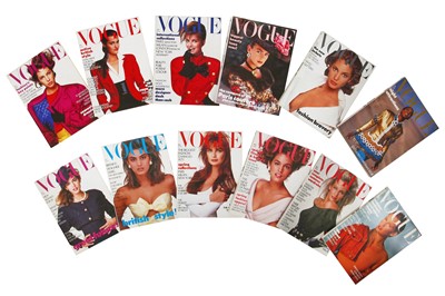 Lot 107 - British Vogue, 1987, complete run