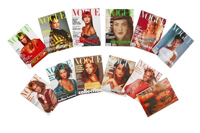 Lot 106 - British Vogue, 1988, complete run