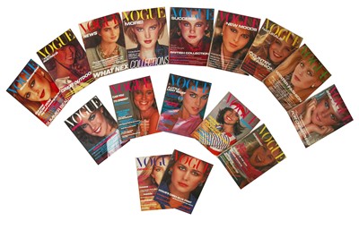 Lot 114 - British Vogue, 1980, complete run