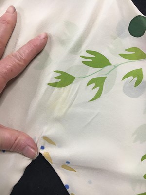 Lot 298 - Two Chloé crêpe de chine floral print dresses, early 1970s