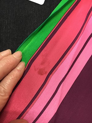 Lot 299 - A Jean-Louis Scherrer waterlily print ensemble, 1970s