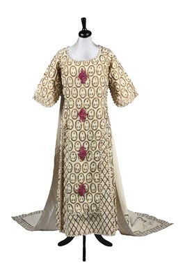 Lot 480 - An embroidered medieval style opera costume...