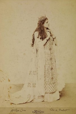 Lot 480 - An embroidered medieval style opera costume...