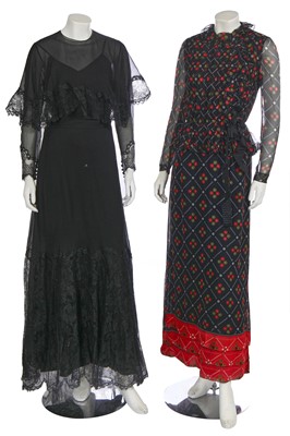 Lot 296 - Three Réty long sleeved dresses, 1970s