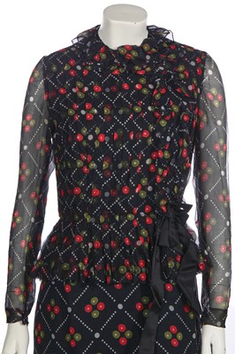 Lot 296 - Three Réty long sleeved dresses, 1970s