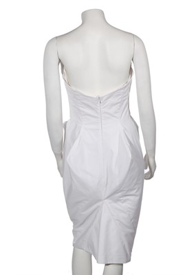 Lot 36 - A Vivienne Westwood white 'Lily' corset dress