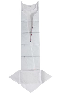 Lot 198 - A rare limited edition Hussein Chalayan Airmail paper dress, 1999