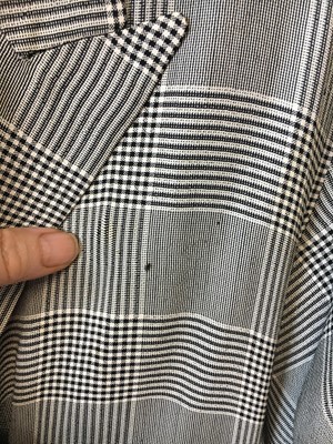 Lot 202 - A John Galliano Prince of Wales check dress, Blanche DuBois collection, Spring-Summer, 1988