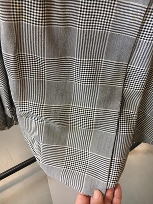 Lot 202 - A John Galliano Prince of Wales check dress, Blanche DuBois collection, Spring-Summer, 1988