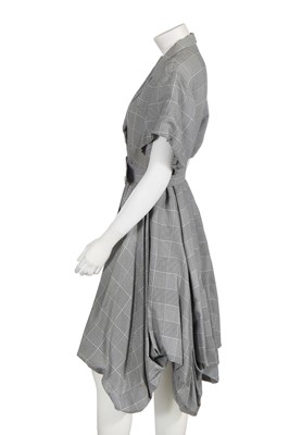 Lot 202 - A John Galliano Prince of Wales check dress, Blanche DuBois collection, Spring-Summer, 1988