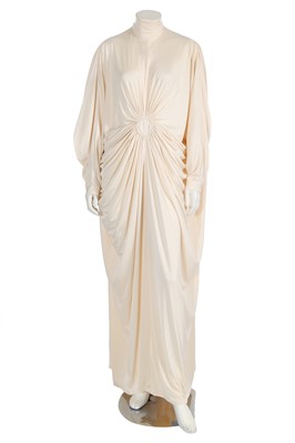 Lot 207 - A Yuki for Rembrandt jersey evening gown, circa 1980