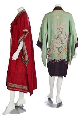 Lot 357 - An interesting group of clothing, mainly 1930s