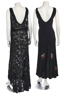 Lot 357 - An interesting group of clothing, mainly 1930s