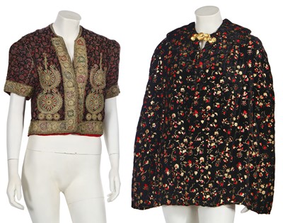 Lot 357 - An interesting group of clothing, mainly 1930s