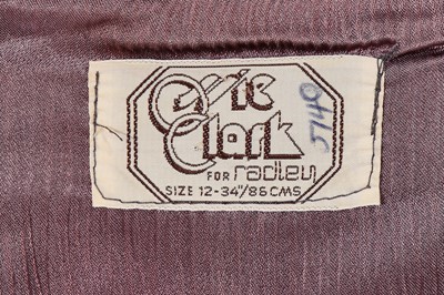 Lot 271 - A grey-mauve Ossie Clark for Radley smock dress, 1970s