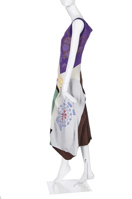 Lot 164 - A Comme des Garçons by Junya Watanabe t-shirt collage dress, Spring-Summer 2006