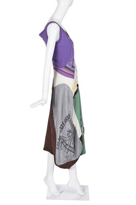 Lot 164 - A Comme des Garçons by Junya Watanabe t-shirt collage dress, Spring-Summer 2006