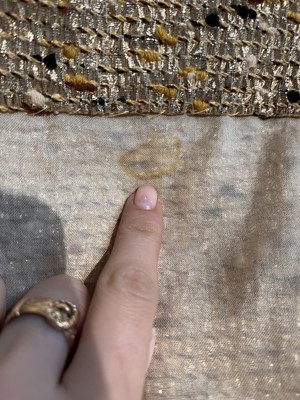 Lot 420 - A Madeleine de Rauch gold tweed cocktail suit, circa 1968