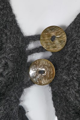 Lot 328 - A fine and rare John Galliano knitted wool 'pouch' dress, 'Forgotten Innocents' collection, Autumn-Winter 1986-87