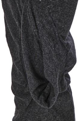 Lot 328 - A fine and rare John Galliano knitted wool 'pouch' dress, 'Forgotten Innocents' collection, Autumn-Winter 1986-87