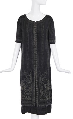 Lot 491 - A beaded dinner dress, 1922-24