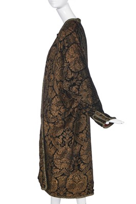 Lot 479 - A fine Mariano Fortuny stencilled velvet evening coat, 1920s