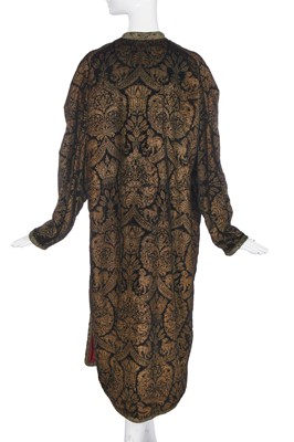 Lot 479 - A fine Mariano Fortuny stencilled velvet evening coat, 1920s