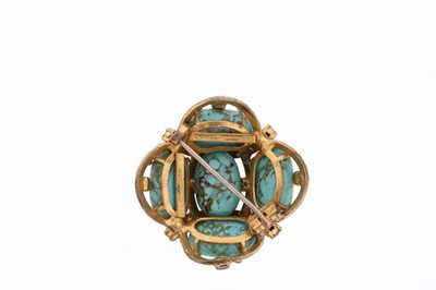 Lot 18 - A Gripoix for Chanel brooch, 1961, signed and...