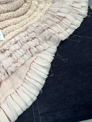 Lot 6 - A Chanel pale pink chiffon capelet, Autumn-Winter 2009-10