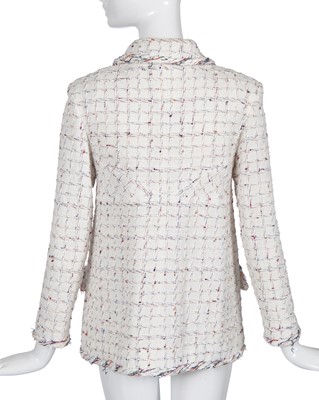 Lot 9 - A Chanel fantasy tweed jacket, Spring-Summer 2018