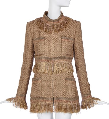 Lot 17 - A Chanel fantasy tweed jacket, 'Paris-Cosmopolite' collection, Métiers d'Art, Pre-Fall 2017