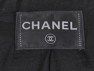 Lot 23 - A Chanel black velvet jacket, circa 2015