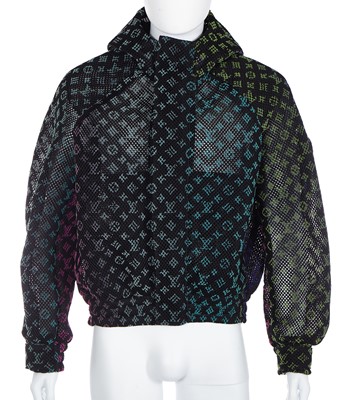 Lot 125 - A rare Louis Vuitton by Virgil Abloh men's bomber jacket, 'Amen Break' collection, Spring-Summer 2022