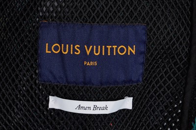 Lot 125 - A rare Louis Vuitton by Virgil Abloh men's bomber jacket, 'Amen Break' collection, Spring-Summer 2022