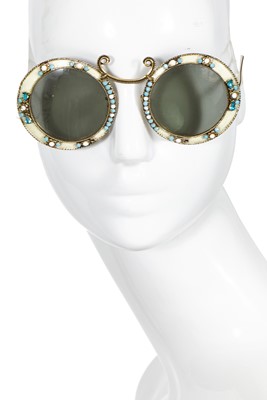 Lot 428 - A pair of Christian Dior by Tura 'Avant-Garde' sunglasses, circa 1967