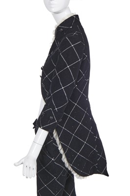 Lot 299 - An Alexander McQueen checked wool suit, 'The Girl Who Lived in the Tree', Autumn-Winter 2008-09