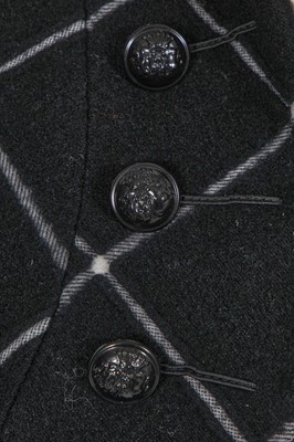 Lot 299 - An Alexander McQueen checked wool suit, 'The Girl Who Lived in the Tree', Autumn-Winter 2008-09