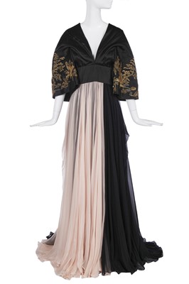 Lot 297 - A Sarah Burton for Alexander McQueen silk 'Kimono' gown, Resort 2011