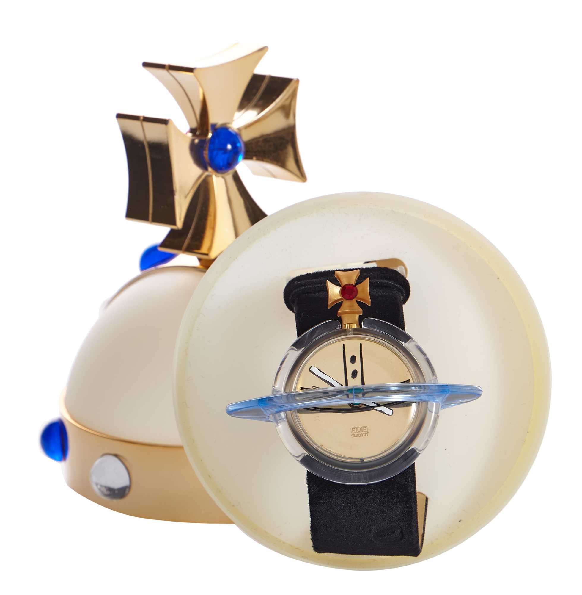 Lot 179 - A Vivienne Westwood autographed Swatch orb