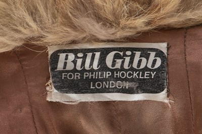 Lot 318 - A Bill Gibb for Philip Hockley fox fur and suede coat, circa 1972