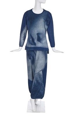 Lot 176 - A Vivienne Westwood 'Marlene' tracksuit ensemble, 'Always on Camera' collection, Autumn-Winter 1992-93