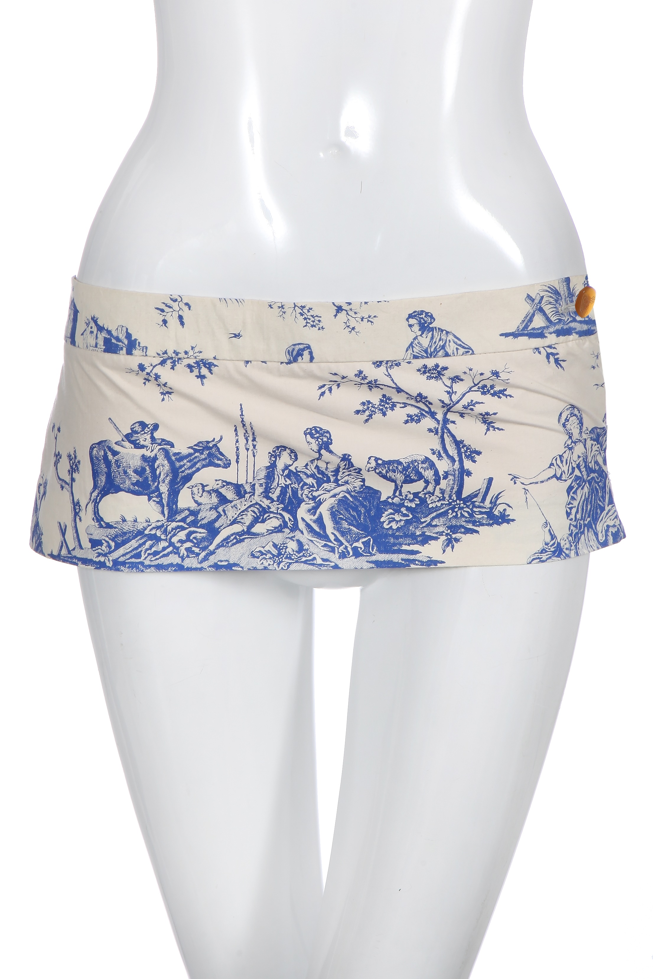 ワンピース VIVIENNE WESTWOOD Women Short Skirts 1J010007J006NA401 White Nova Cora off-shoulder minidress in white - Vivienne