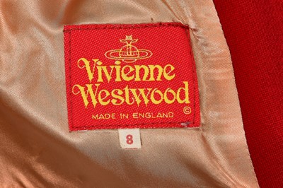 Lot 357 - A Vivienne Westwood heart suit 'Harris Tweed' collection, Autumn-Winter 1987-88