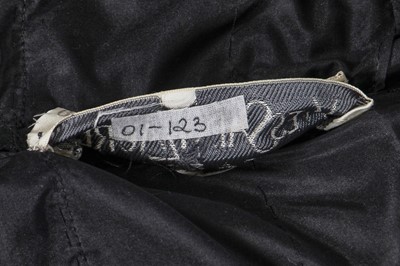 Lot 352 - An Yves Saint Laurent haute couture black chiffon evening dress, circa 1987