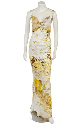 Lot 58 - A Roberto Cavalli printed silk two-piece ensemble, 2006