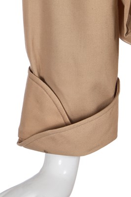 Lot 373 - A Bill Gibb tan cotton ensemble, circa 1977