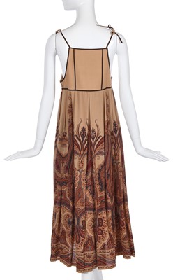 Lot 378 - A Bill Gibb brown wool ensemble, 1977